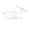 Z-Lite Liam Vanity, 1-Light, 25 In.W x 3 In.L x 5 In.H, Chrome /Frosted 1009-25W-CH-LED - alternate 6